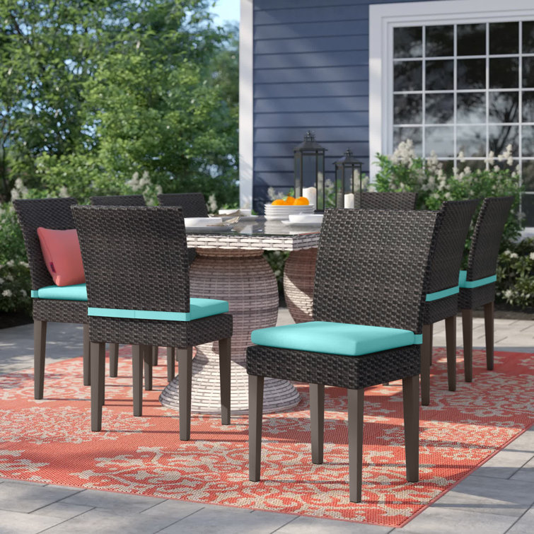 Sol 72 Outdoor™ Stratford Patio Dining Chair with Cushion & Reviews